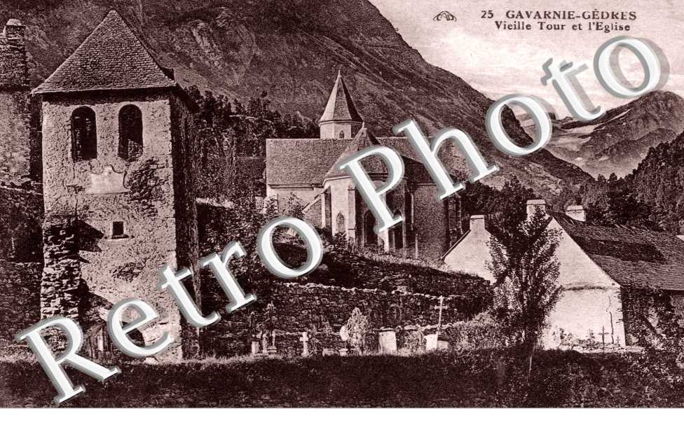 Vieille tour et l'eglise