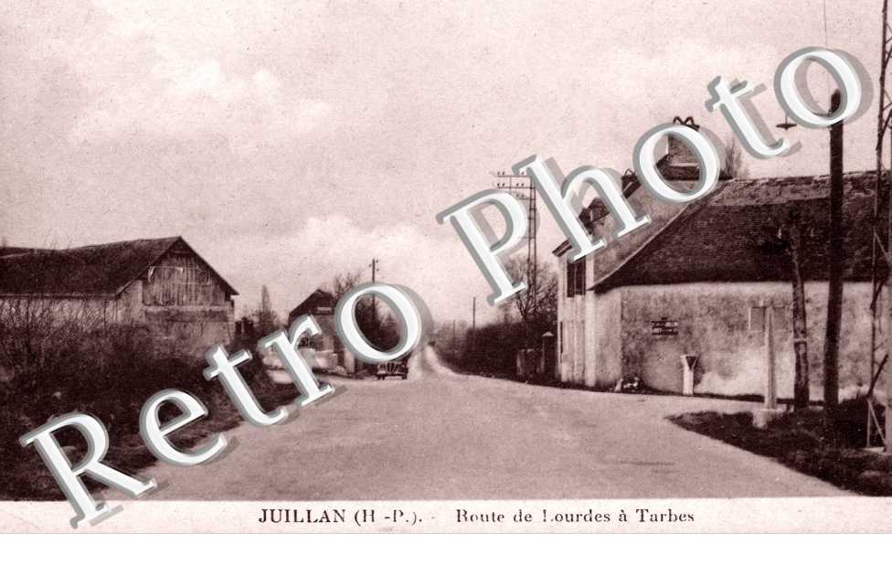 la Route de Lourdes a Tarbes