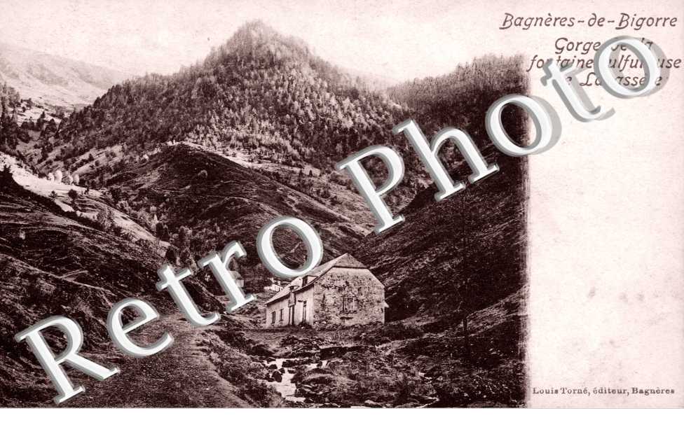 Bagniere-de-Bigorre -   Gorge de la fontaine sulfureuse