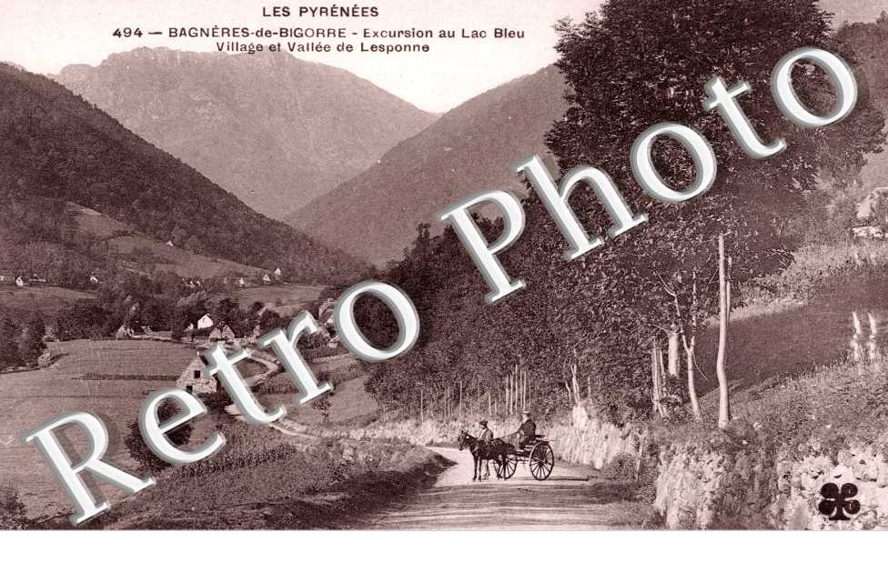 Excursion au Lac Bleu, Village et Vallee de Lesponne
