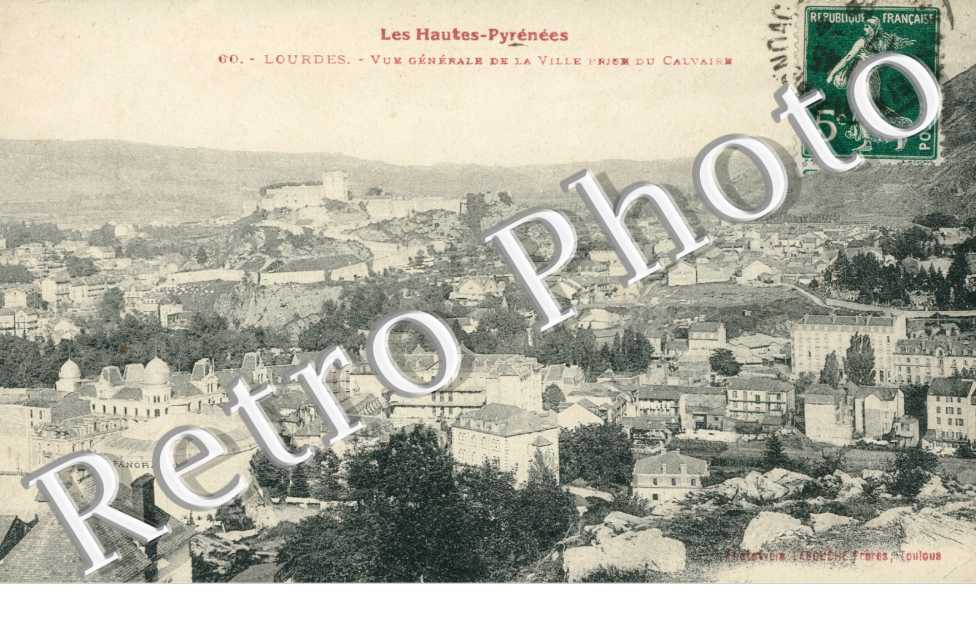 Vue Generale de la Ville prise depuis le Calvaire