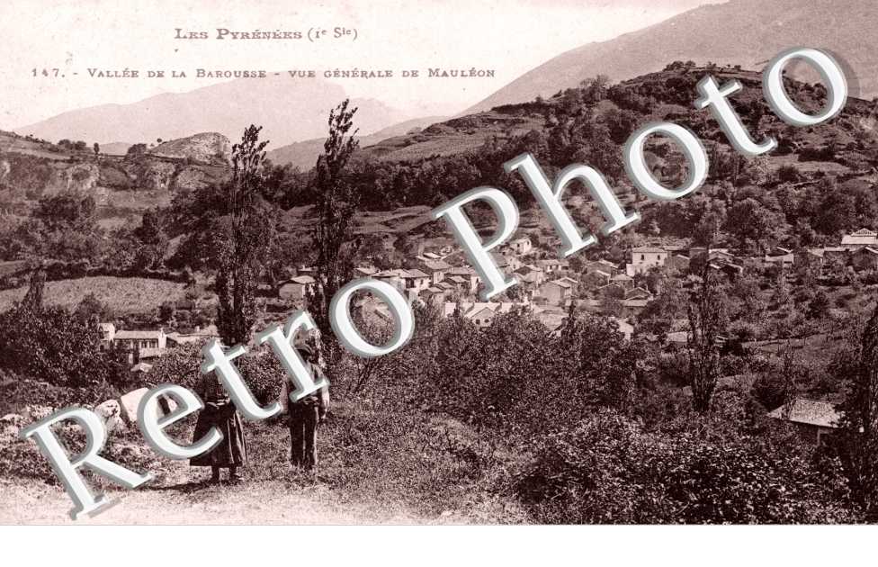 Vue generale de Mauleon