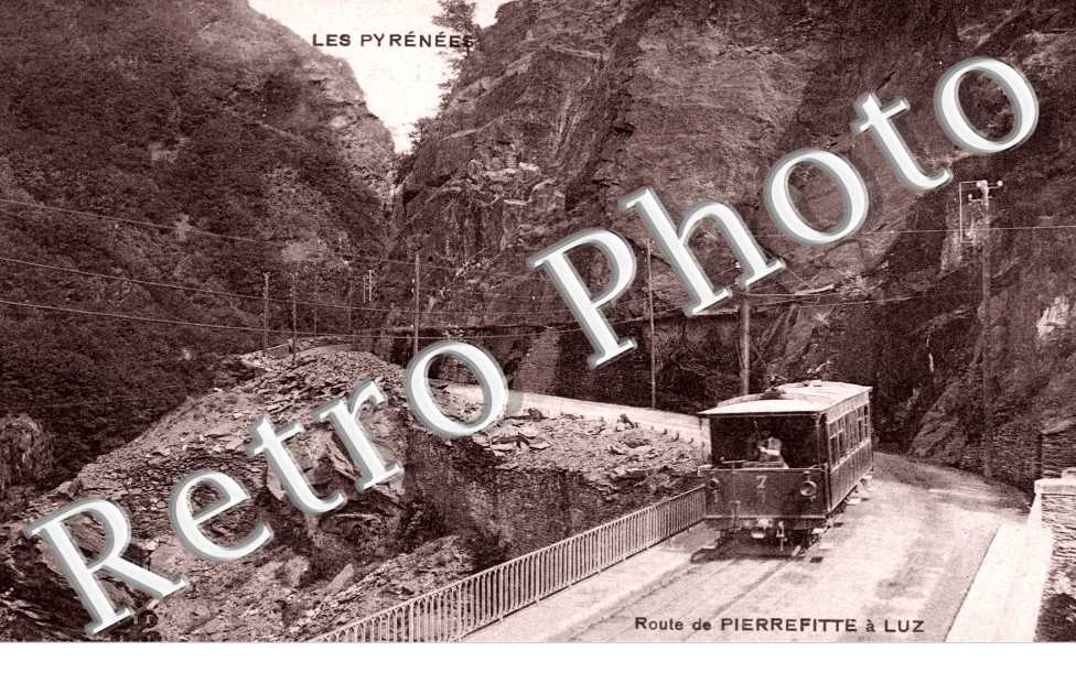 Le tramway au pont d'enfer