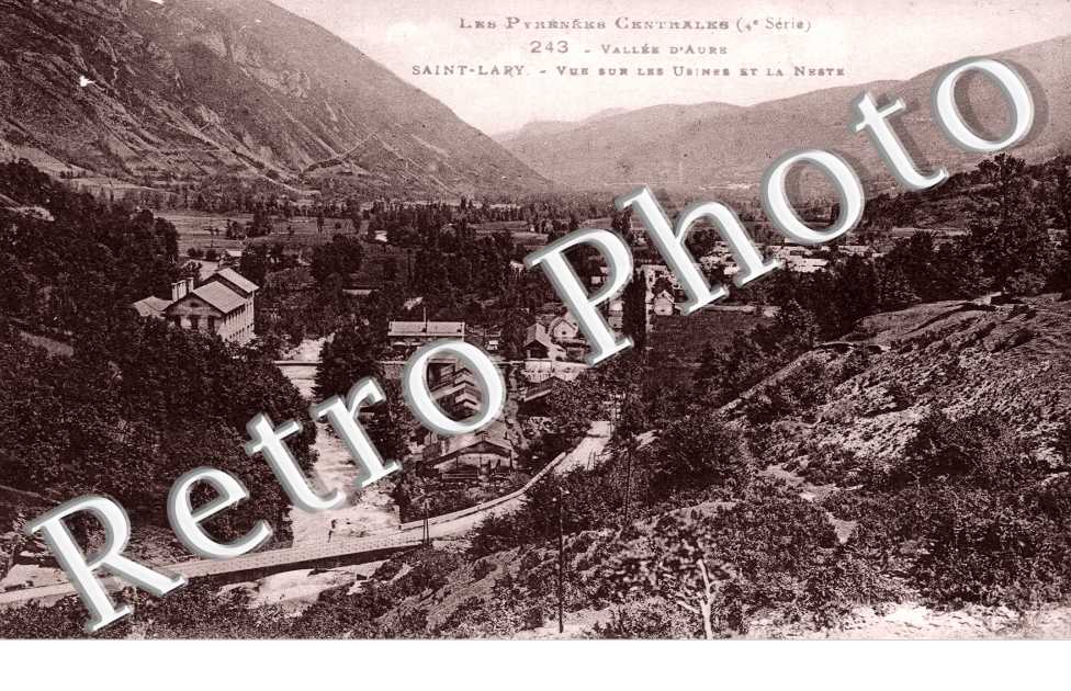 Vue des usines et la Neste