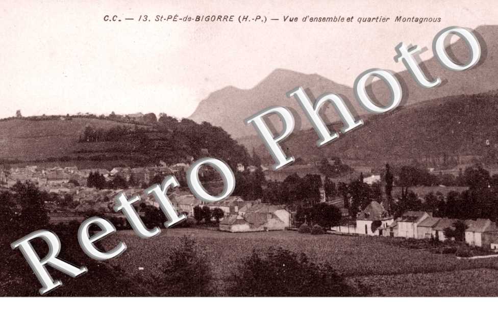 Vue d'Ensemble et Quartier de Montagnous