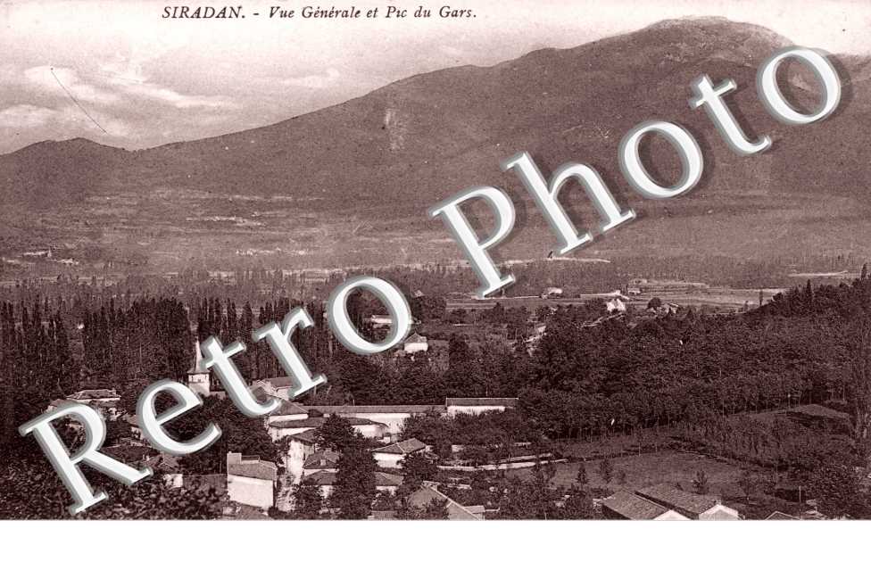 Vue generale et pic du Gars