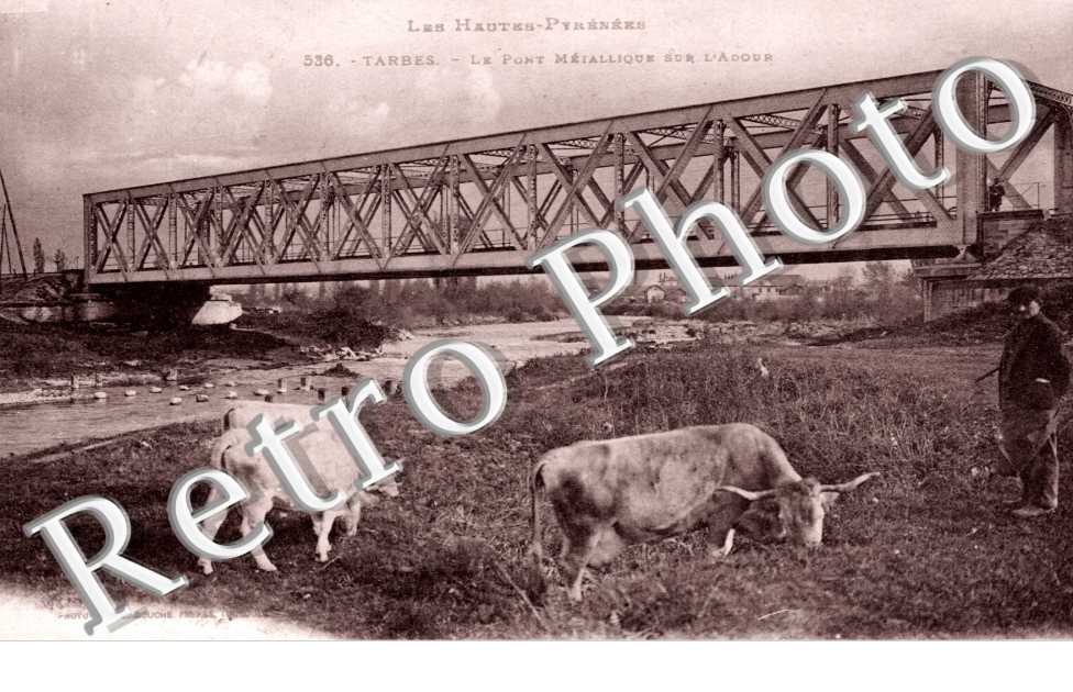 Pont Metallique sur l'Adour