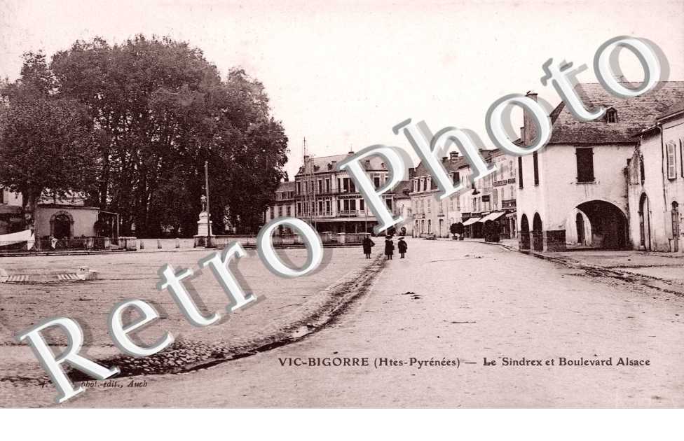 Le Sindrex et boulevard Alsace