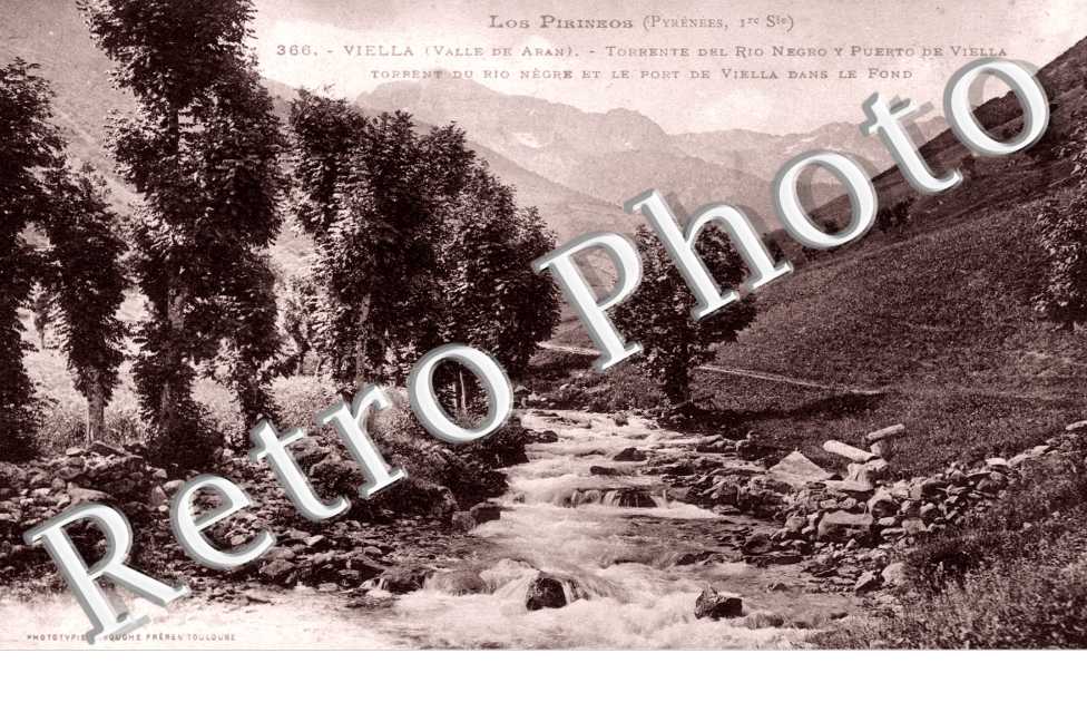 Torrent du Rio Negre et le Port de Viella