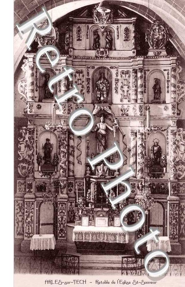 retable de l'eglise Saint Sauveur
