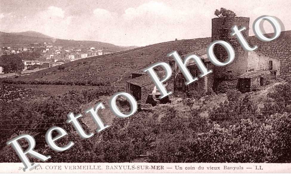 La cote Vermeille un coin du vieux Banyuls