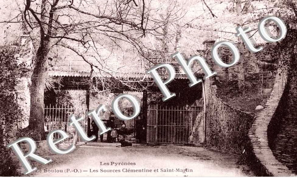 les sources Clementine et Saint Martin