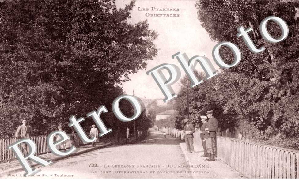 Pont international et Avenue de Puigcerda