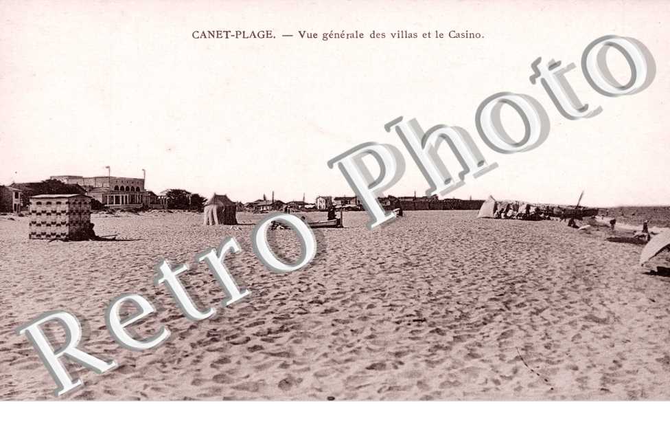 vue generale des villas et le casino