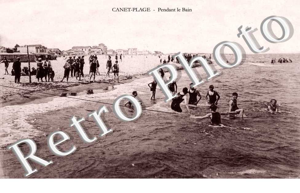 Canet-plage - pendant le bain