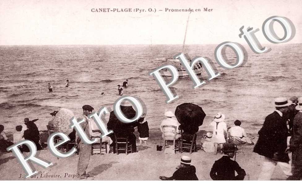 Canet-plage  Promenade en mer