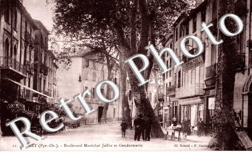 boulevard marechal Joffre et gendarmerie