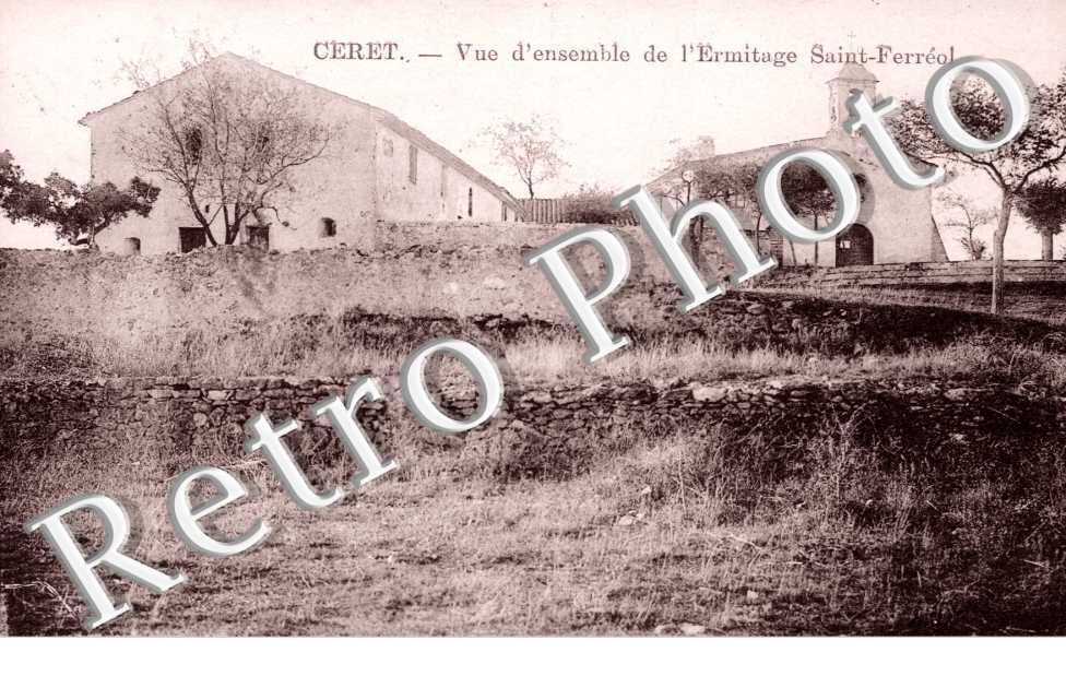 Vue d'ensemble de l'Ermitage Saint-Ferreol
