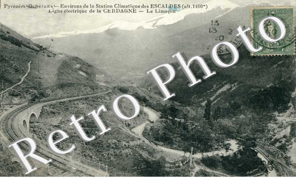 ligne electrique de la Cerdagne, le Limacon