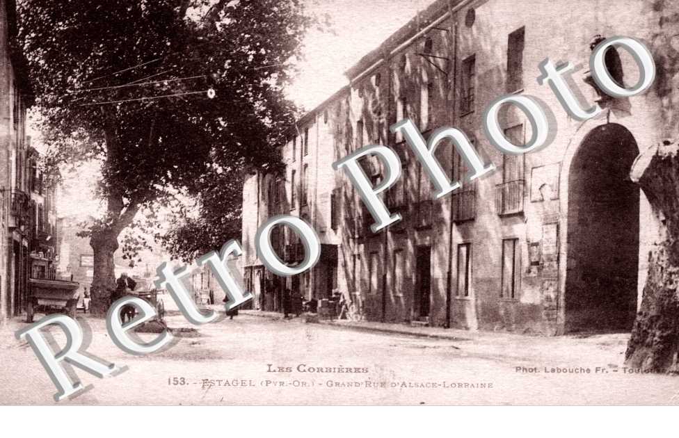 Les Corbieres - grand'rue d'Alsace-Lorraine