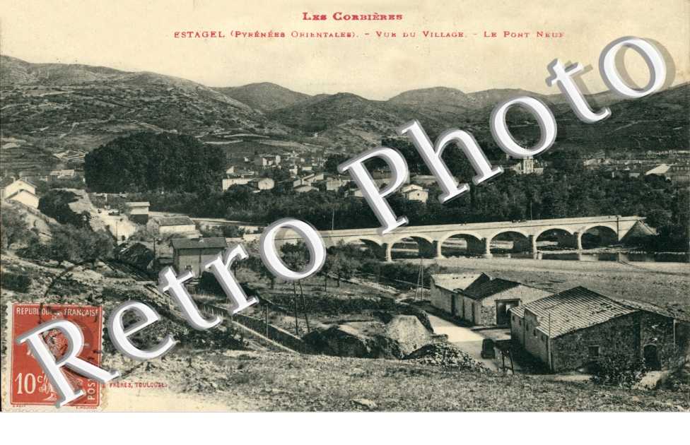 vue du village, le pont neuf