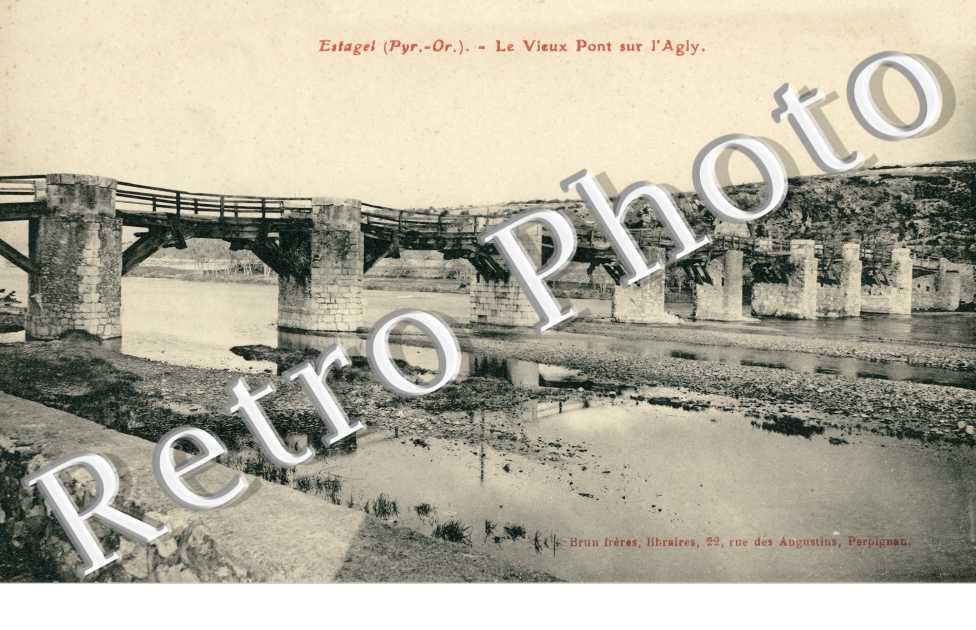 le vieux pont sur l'Agly