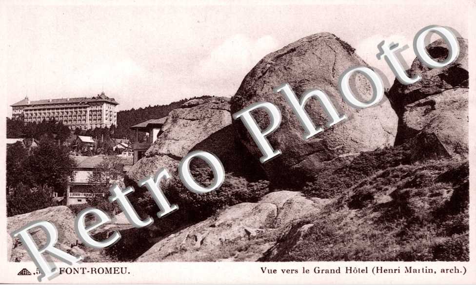 vue vers le Grand Hotel
