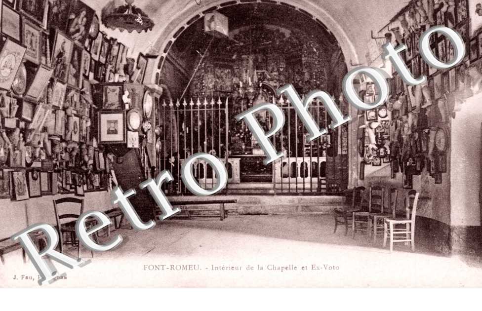 interieur de la chapelle et ex-voto