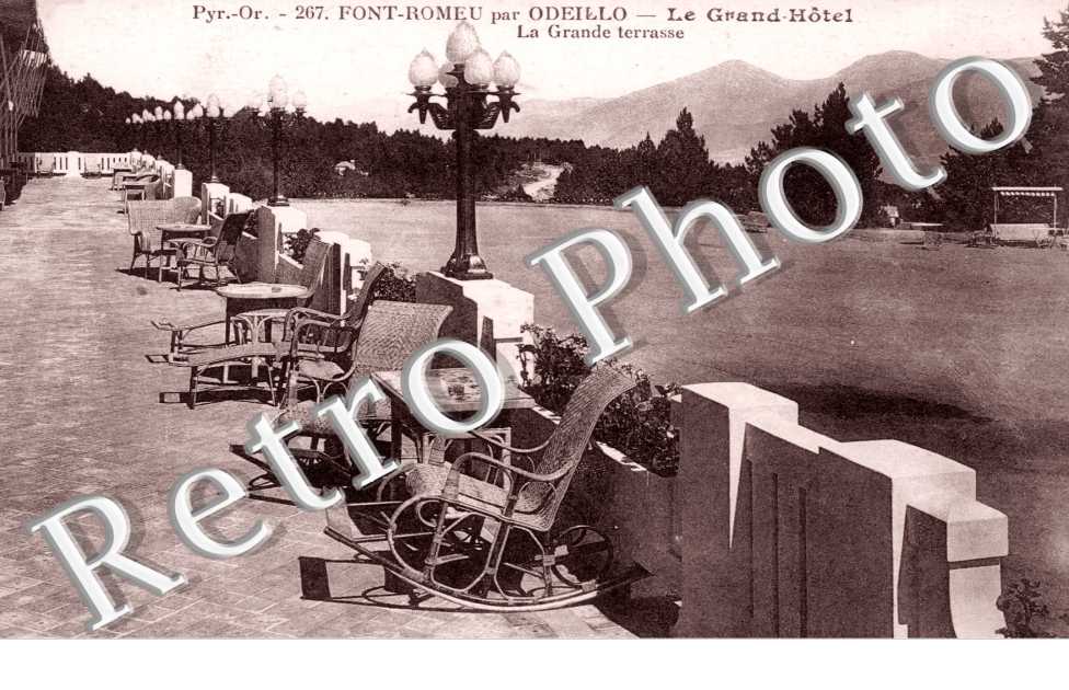 le Grand Hotel, la grande terrasse