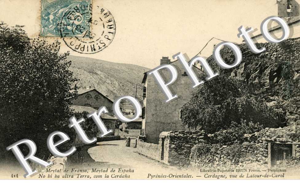 Cerdagne, vue de Latour de Carol