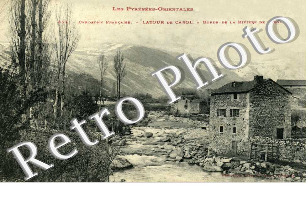 bords de la riviere de Carol