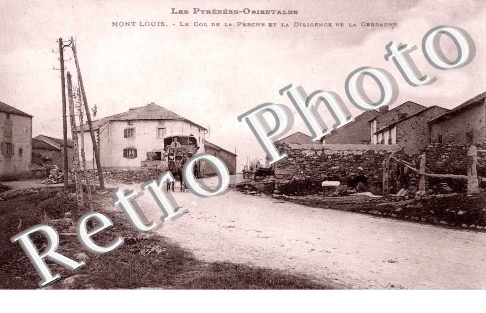 le col de la Perche et la diligence de la Cerdagne