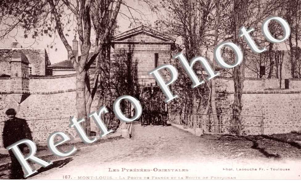 la porte de France et la route de Perpignan