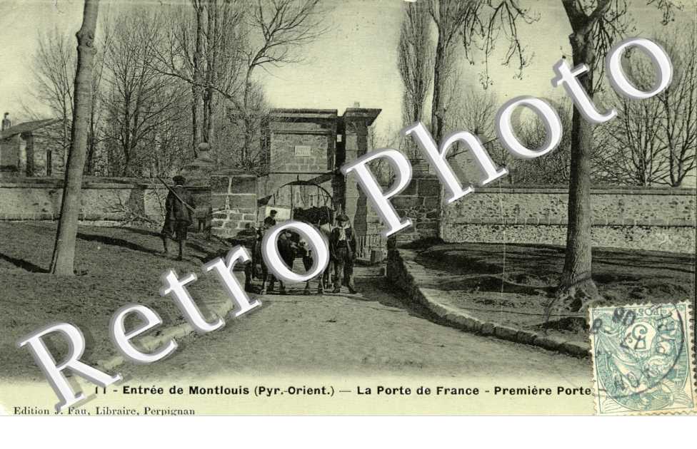 Entree de Montlouis  La Porte de France Premiere porte