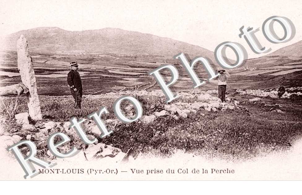 Vue prise du col de la Perche