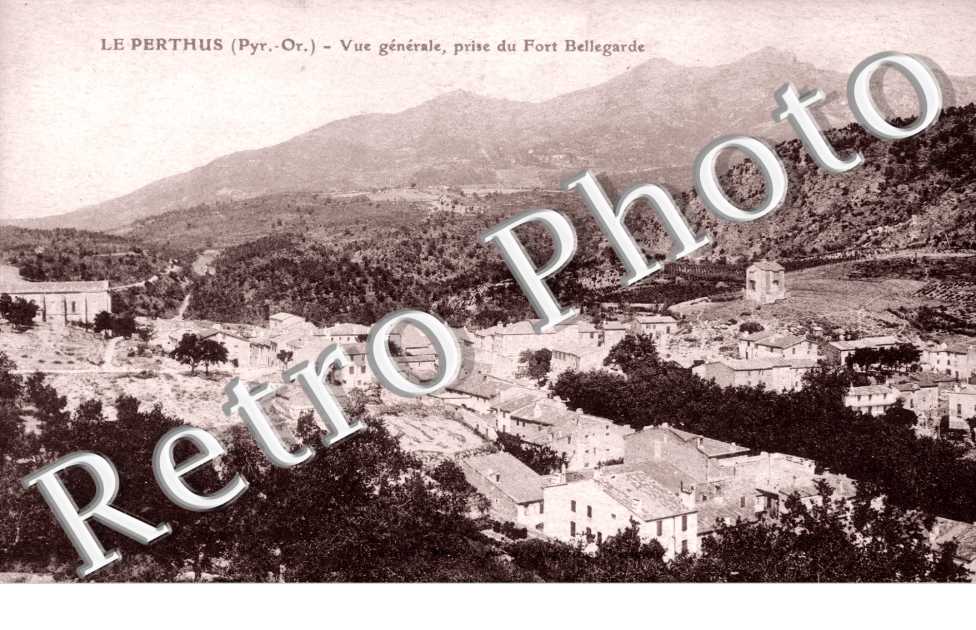 vue generale, prise du fort de Bellegarde