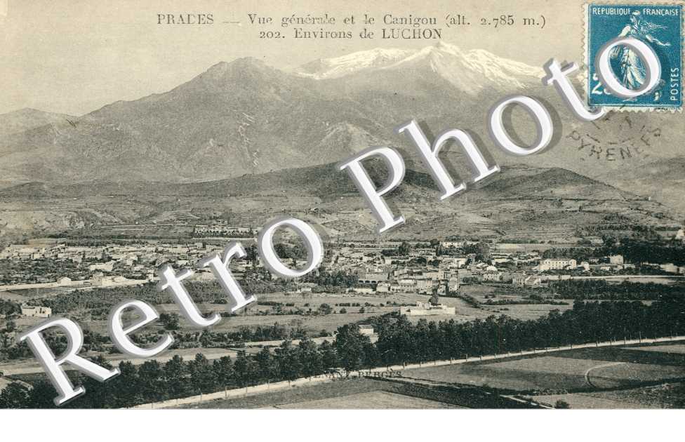 Vue Generale et le Canigou