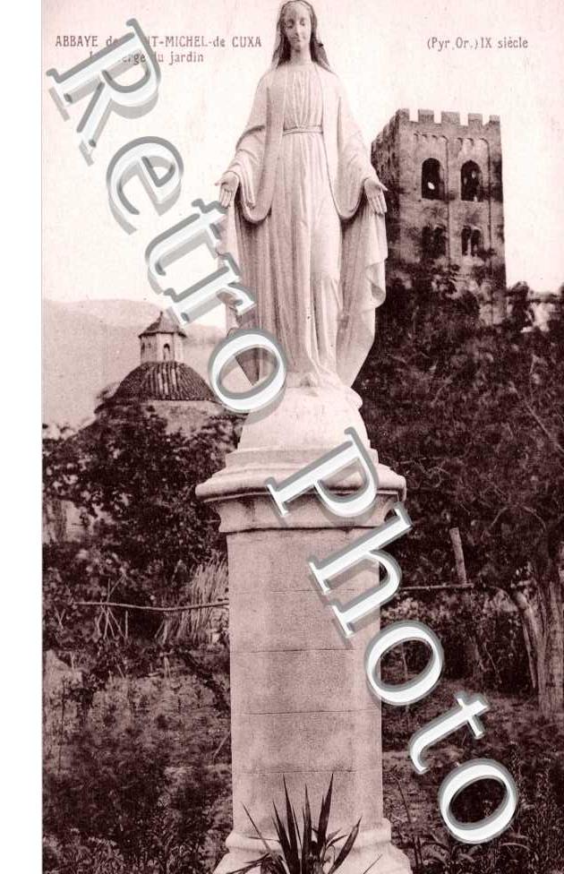 Abbaye de St Michel de Cuxa la Vierge du Jardin