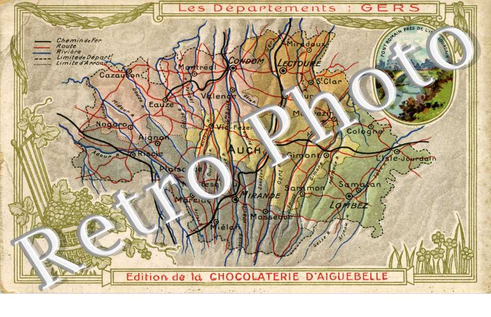 la Carte geographique