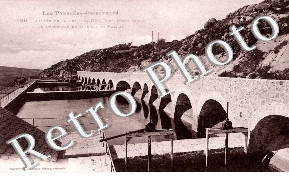 Le reservoir de l'Usine du Palhat