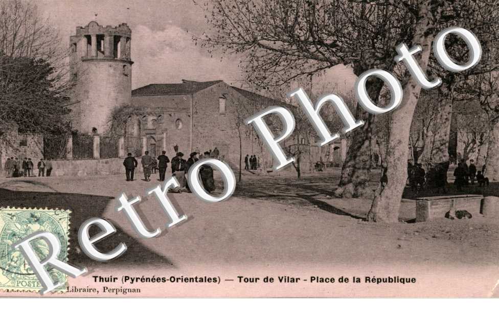 Tour de Vilar. place de la republique  (editeur J. Fau)
