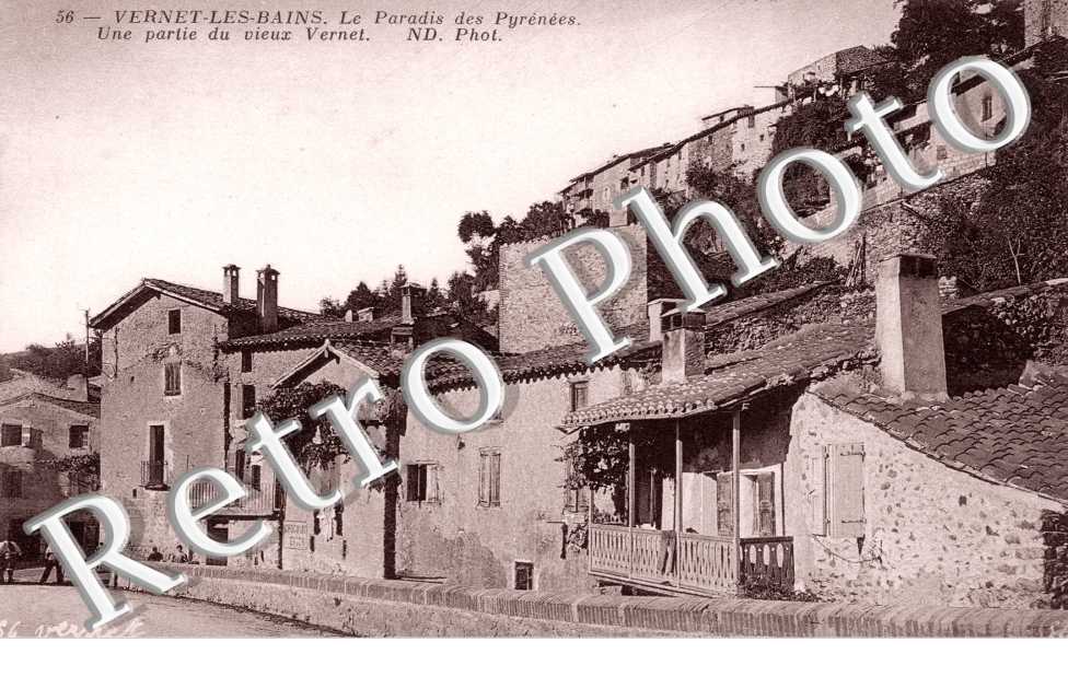 une partie du vieux Vernet