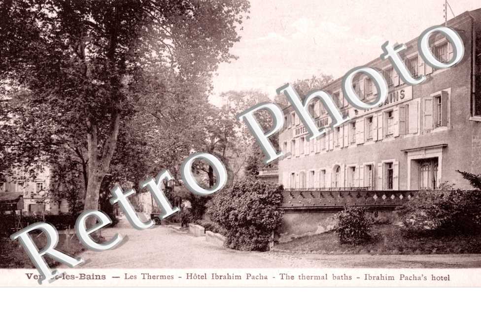 les thermes, hotel Ibrahim Pacha