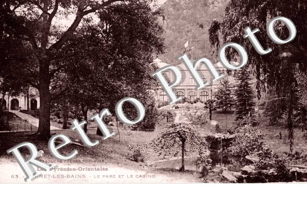 le parc et le Casino