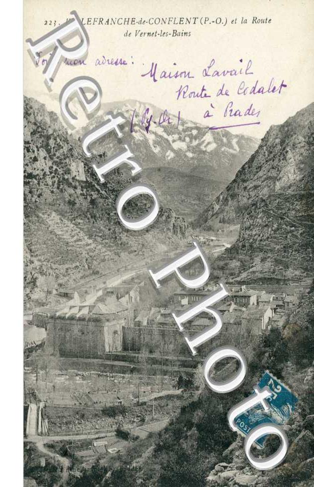 Route de Vernet les Bains
