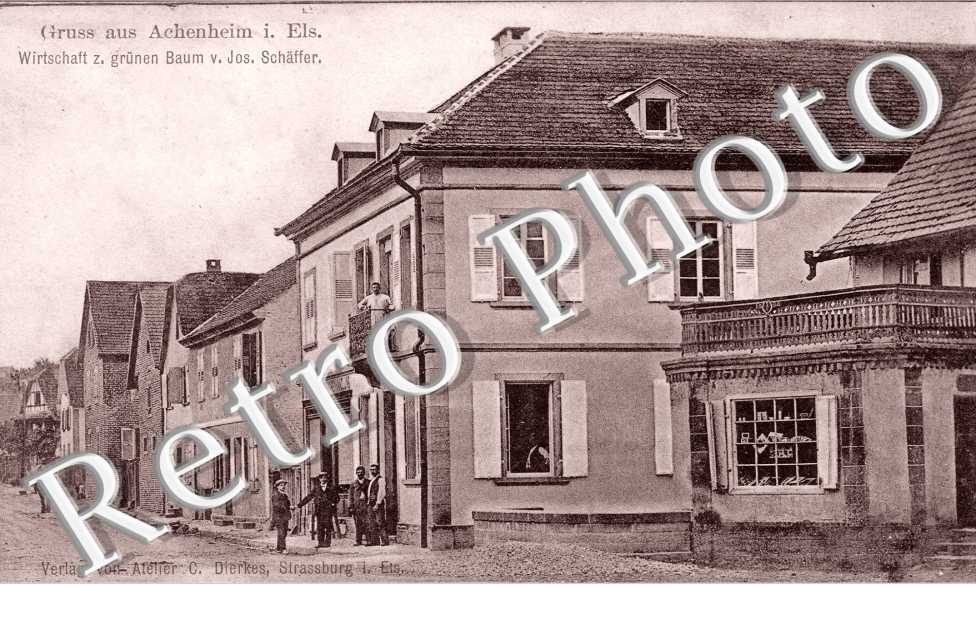 Wirtschaft zur grunen Baum von Jos. Schaffer