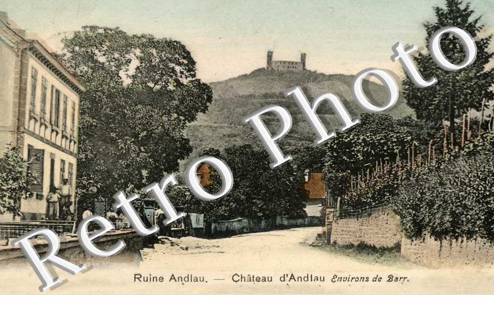 Ruine Andlau - Chateau d'Andlau environs de Barr