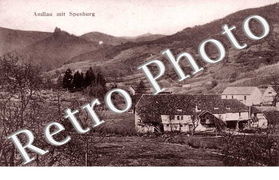 Andlau mit Spesburg
