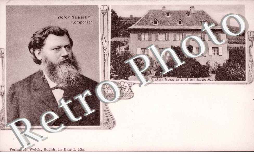 Victor Nessier Komponist, Victor Nessier's Elternhaus