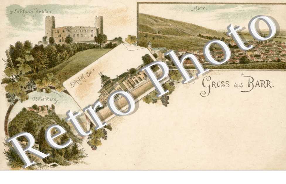 Schloss Andlau, Odilienberg, Bahnhof Barr